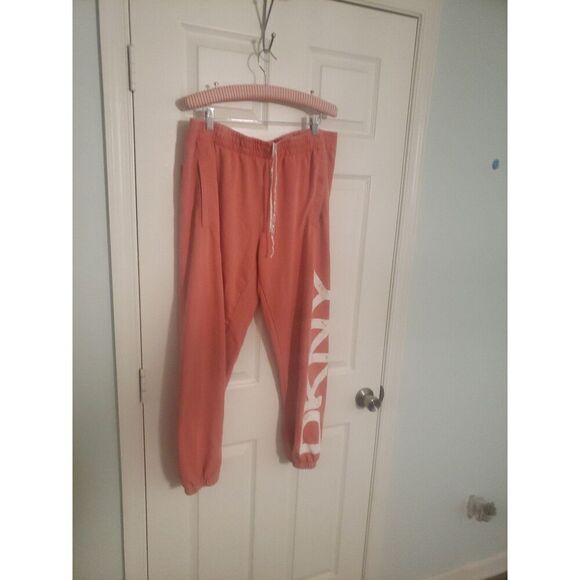 Dkny womens medium sweatpants pink - Picture 1 of 4